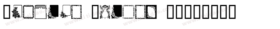 Vintage Frames 18字体转换